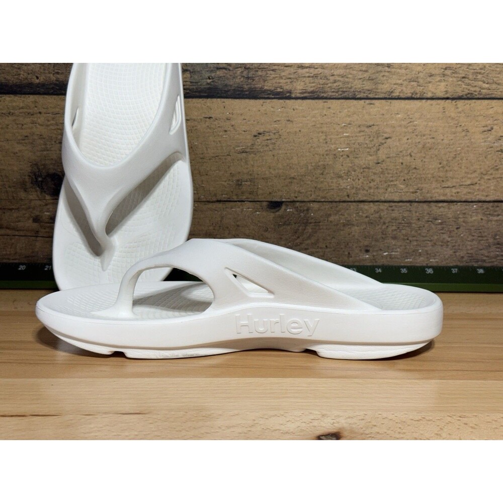 Hurley Men’s White Foam Flip Sandals